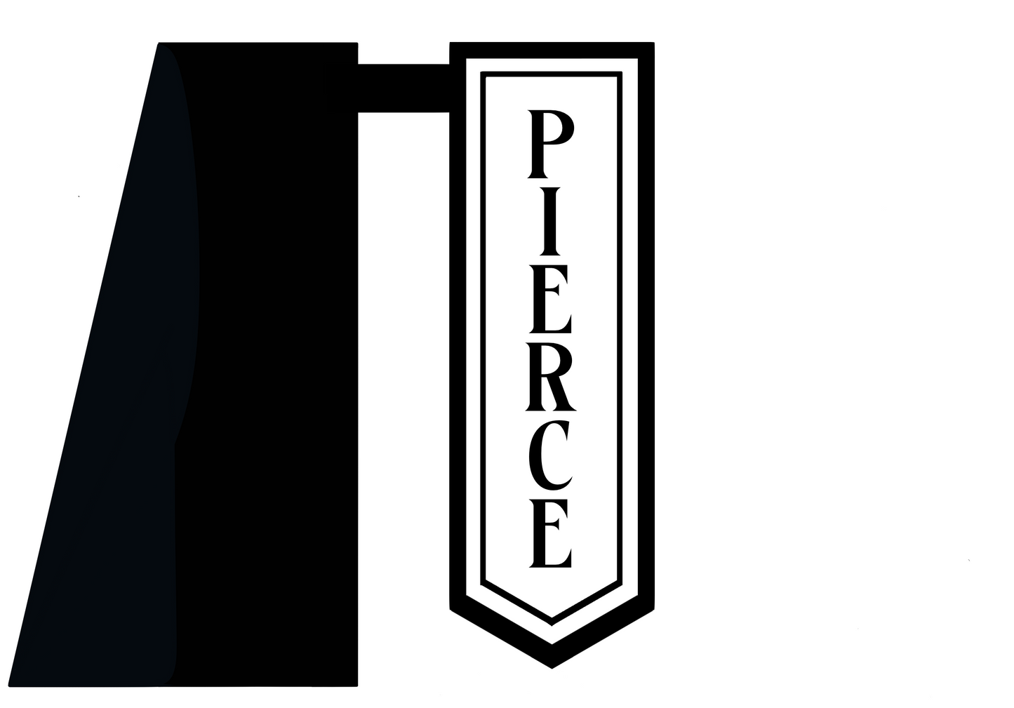 *MTO* Pierce Author Banner Bookshelf Tab