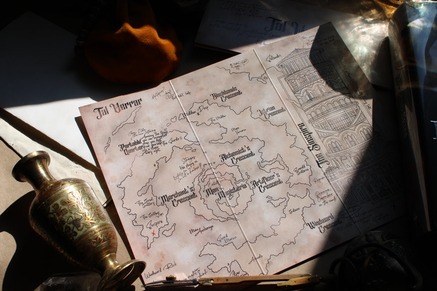 Tal Verrar Map