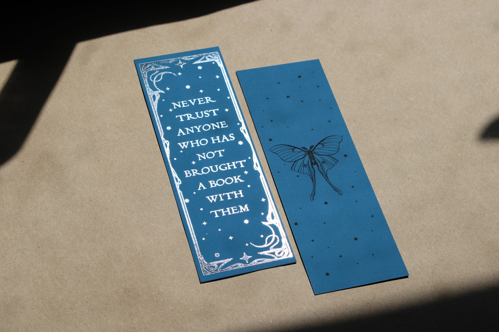 Never Trust Bookmark