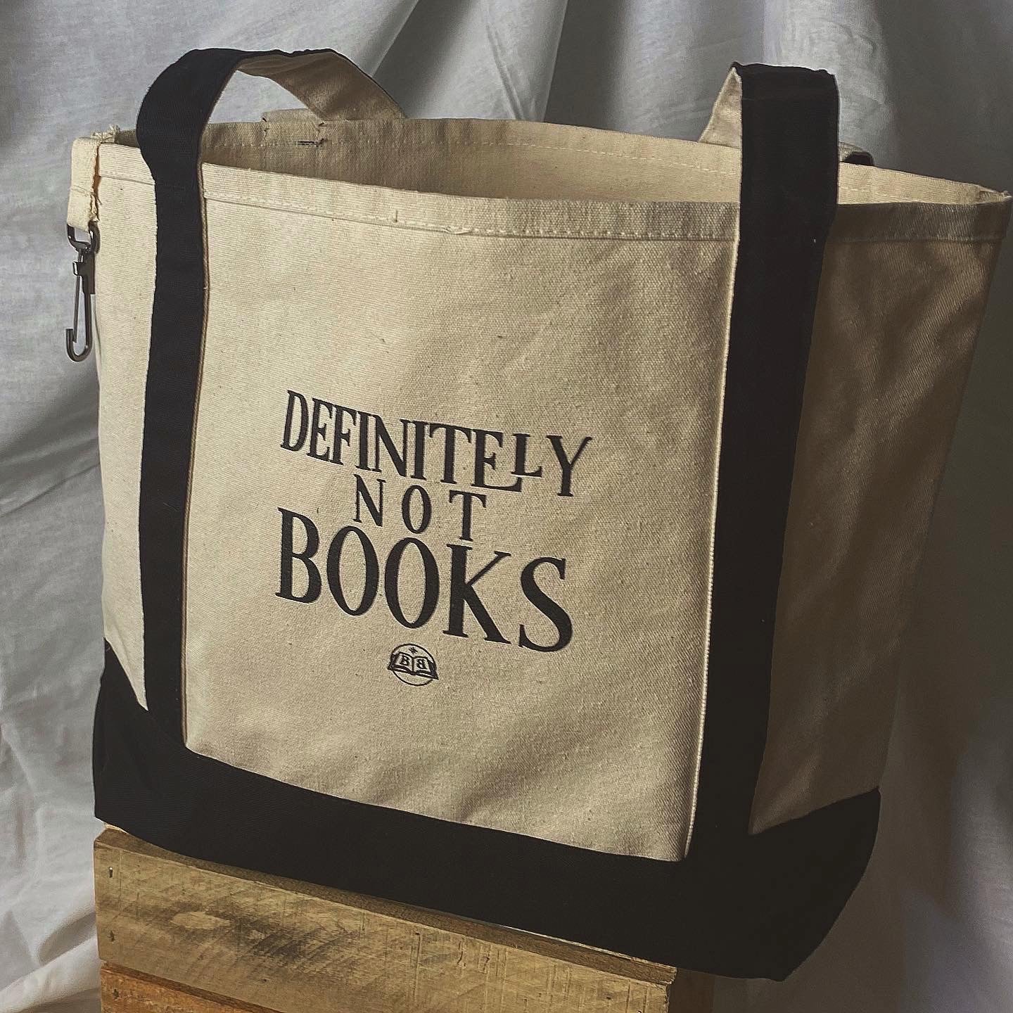Definitely Not Books Tote