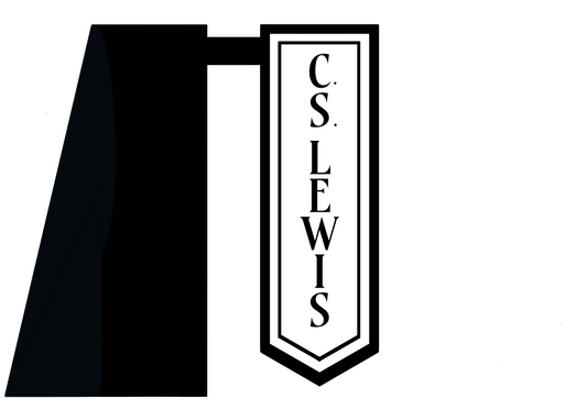 *MTO* C.S. Lewis Author Banner Bookshelf Tab