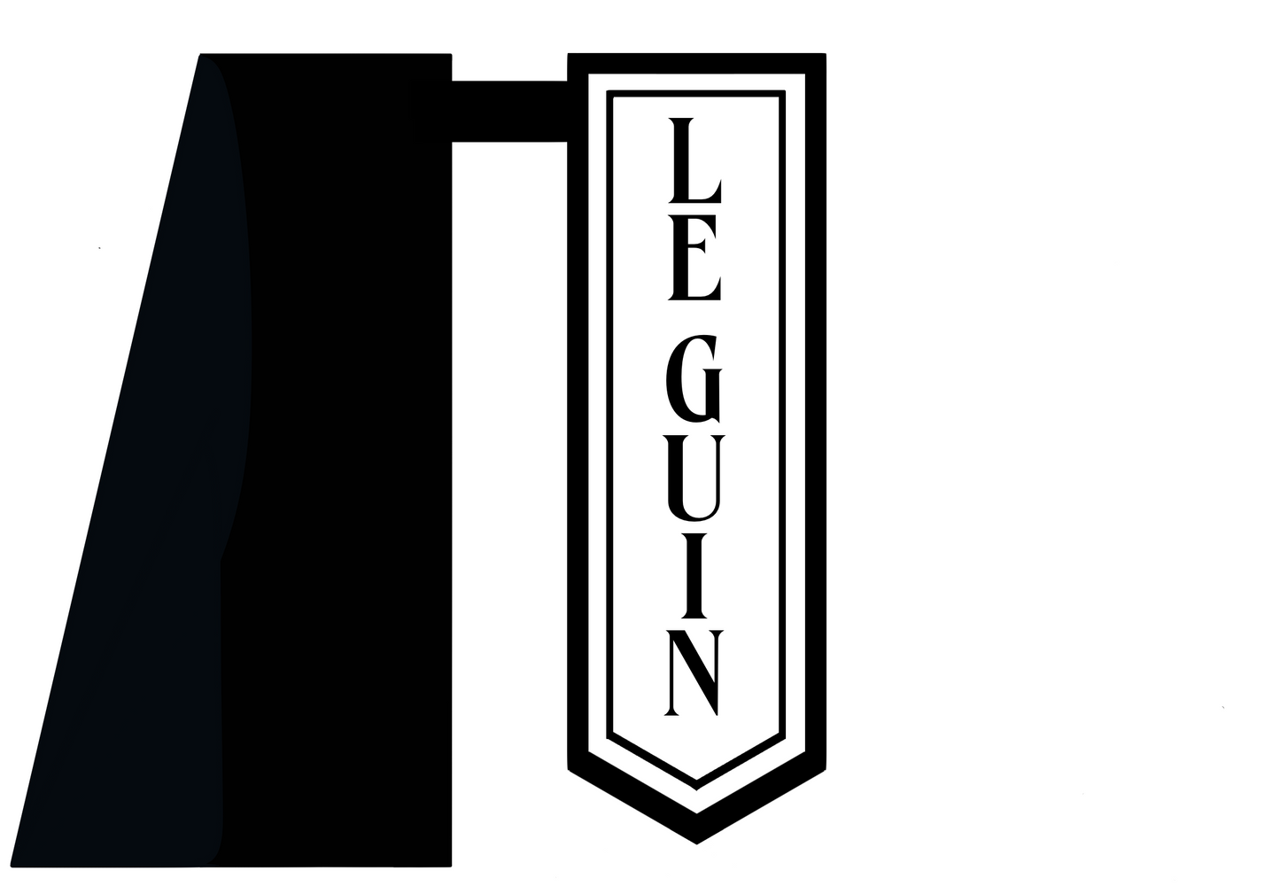 *MTO* Le Guin Author Banner Bookshelf Tab