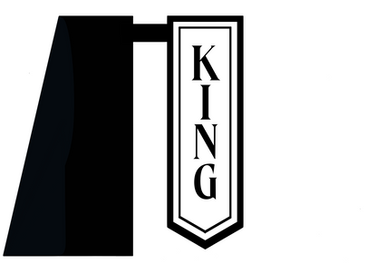 *MTO* King Author Banner Bookshelf Tab