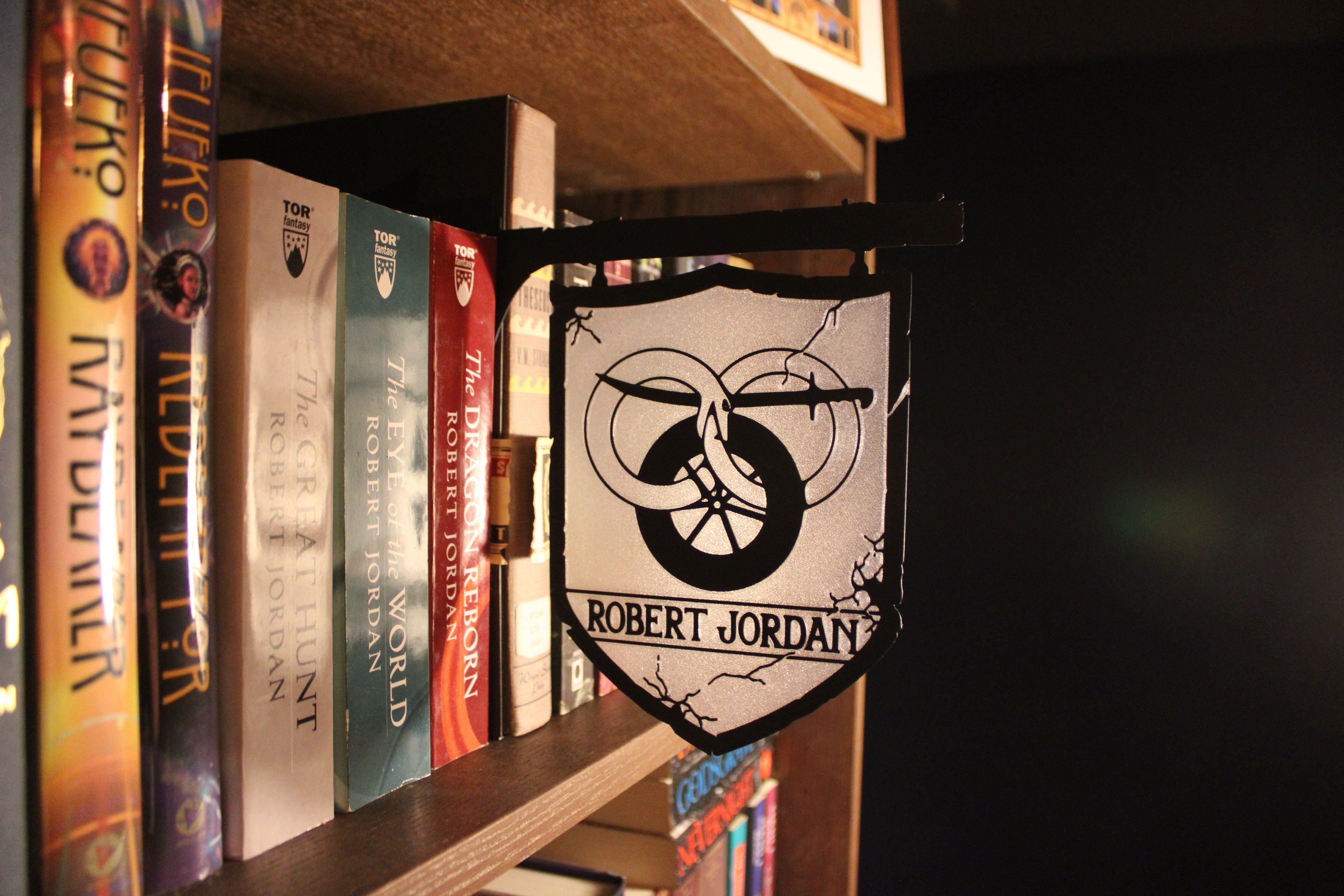 *MTO* Robert Jordan Author Bookshelf Tab