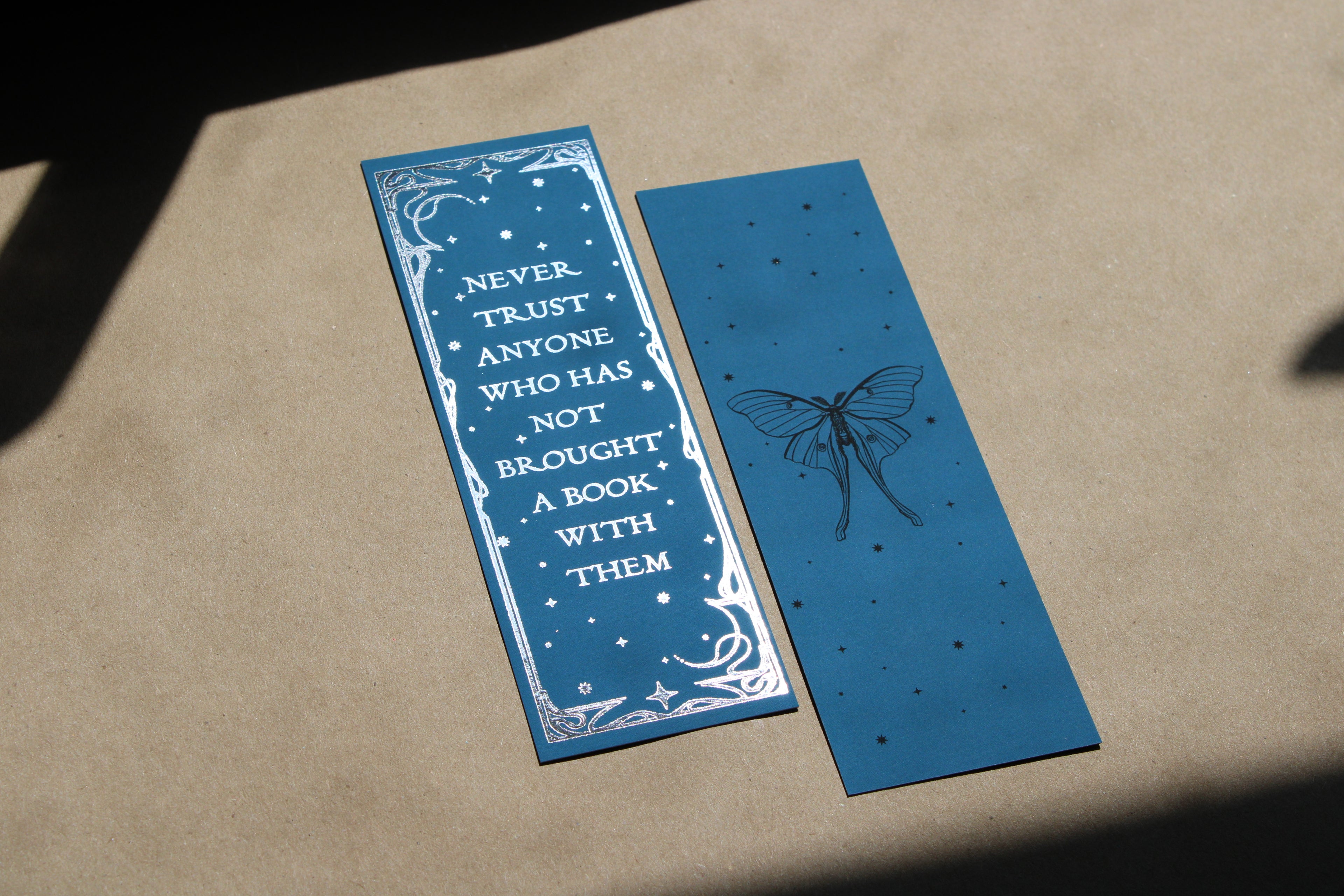 Never Trust Bookmark