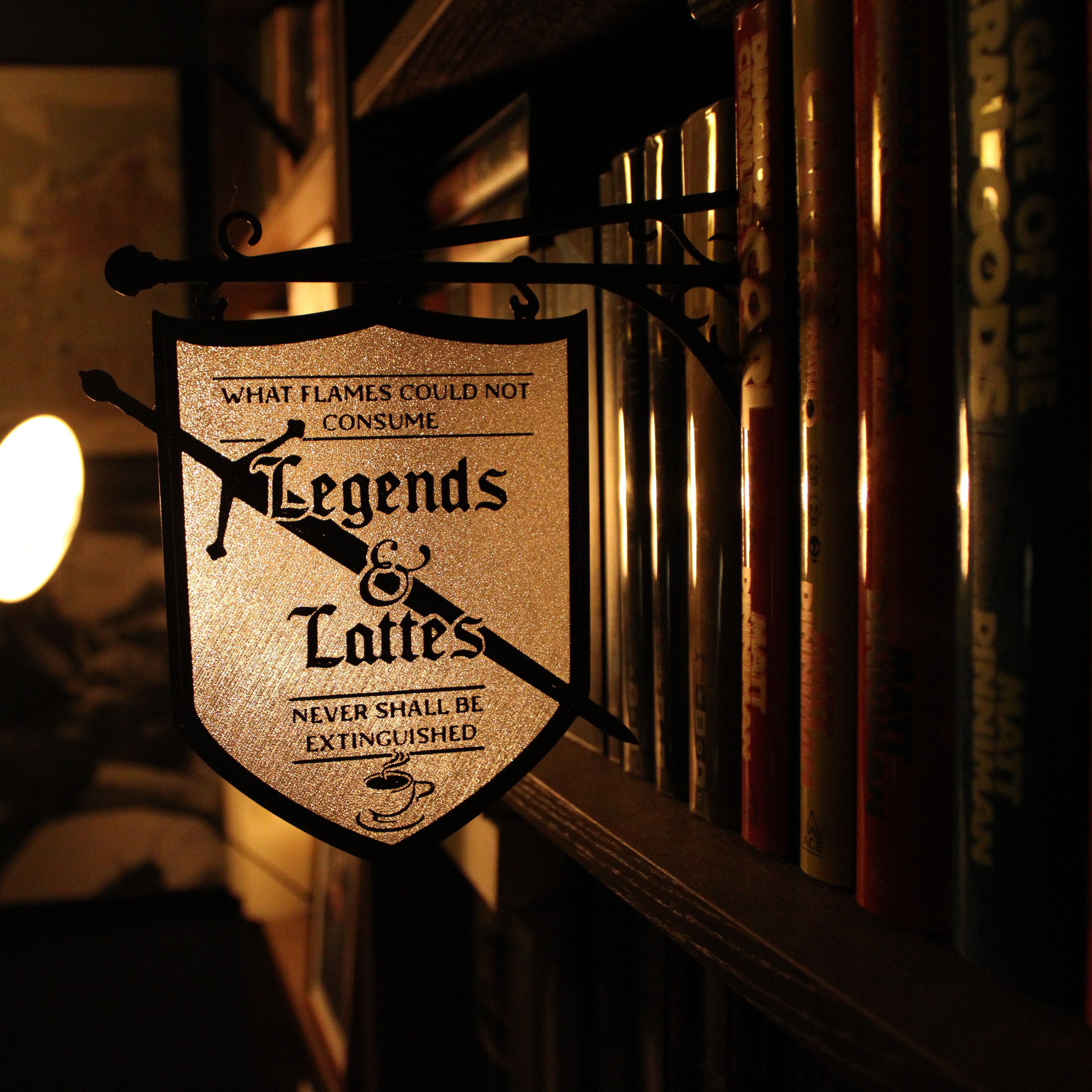 *MTO* Legends and Lattes Bookshelf Tab