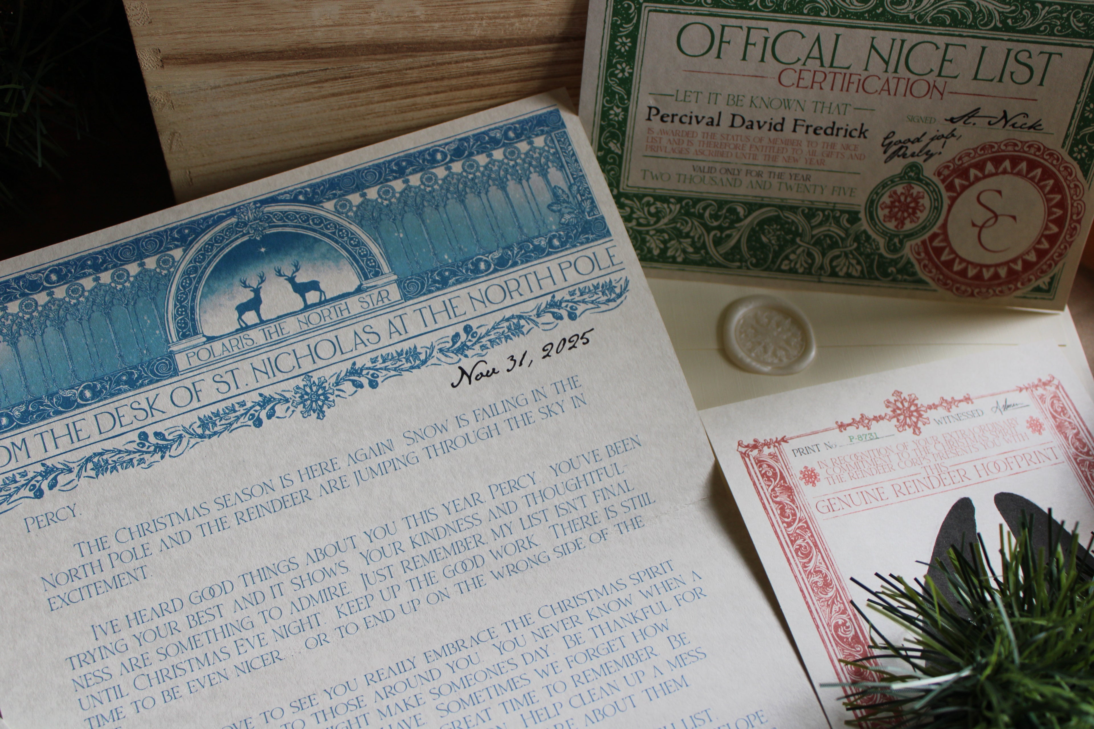 Santa Letter- North Pole Post