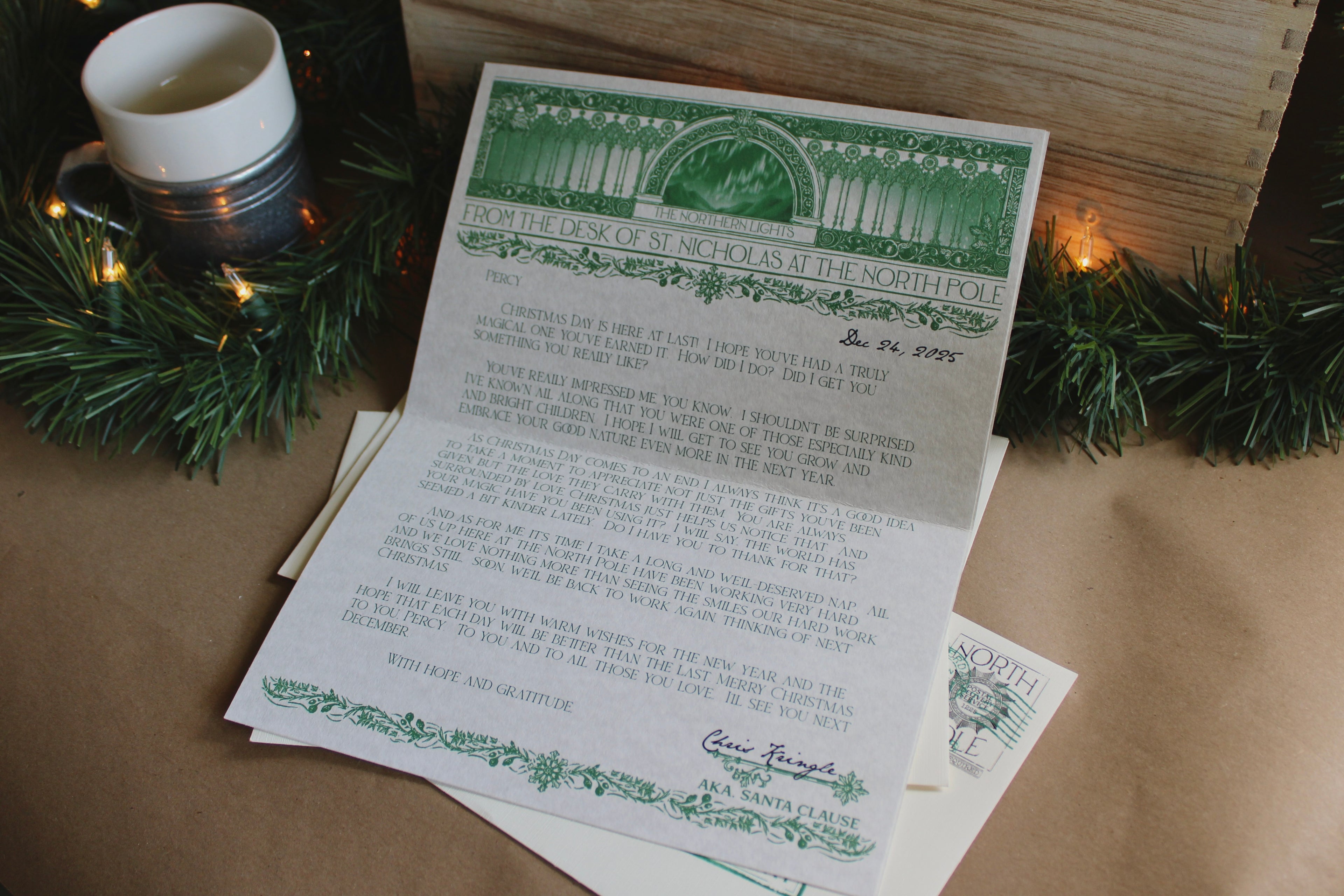 Santa Letter- North Pole Post