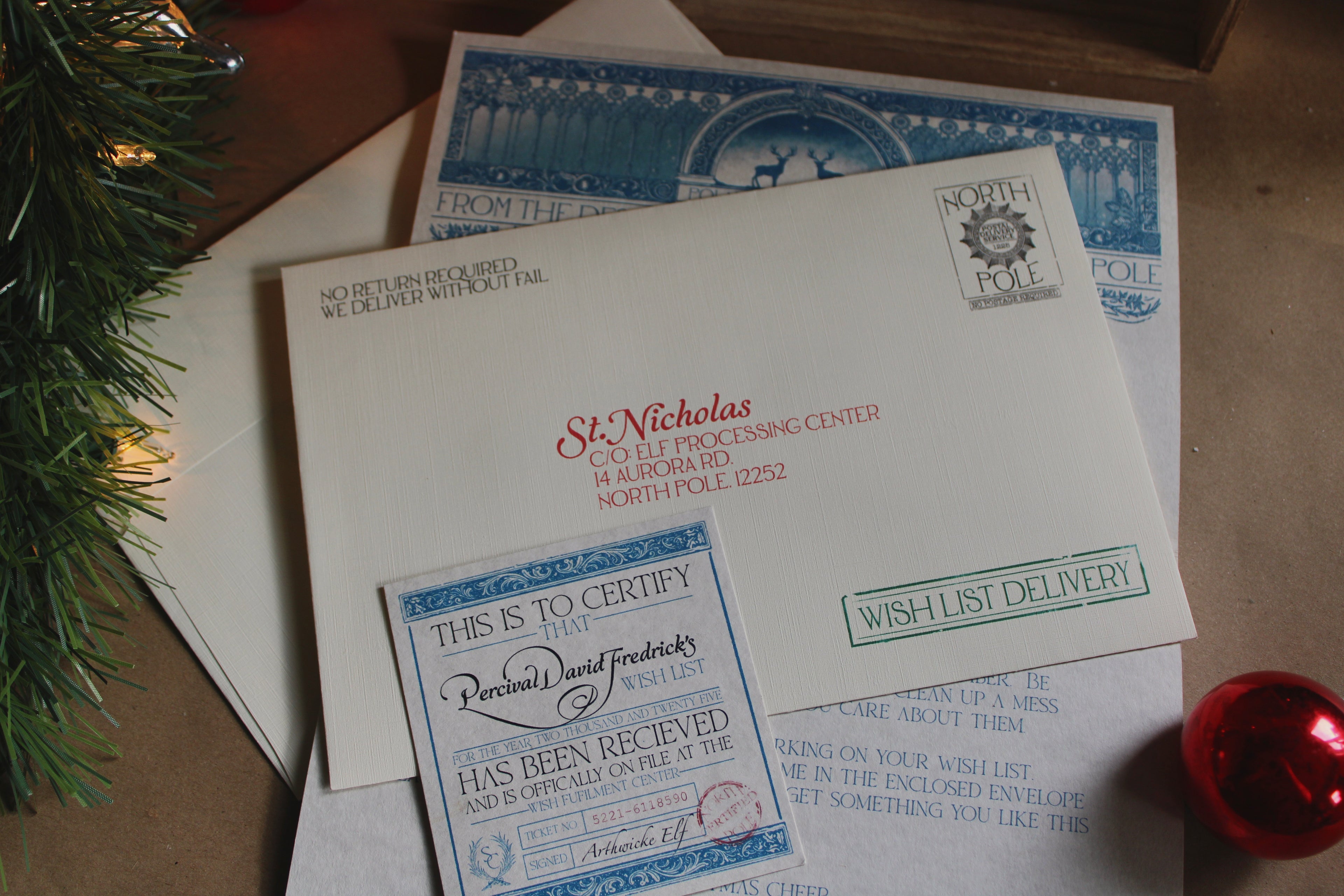 Santa Letter- North Pole Post