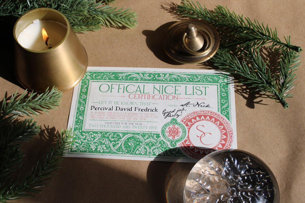 Good List Certificate