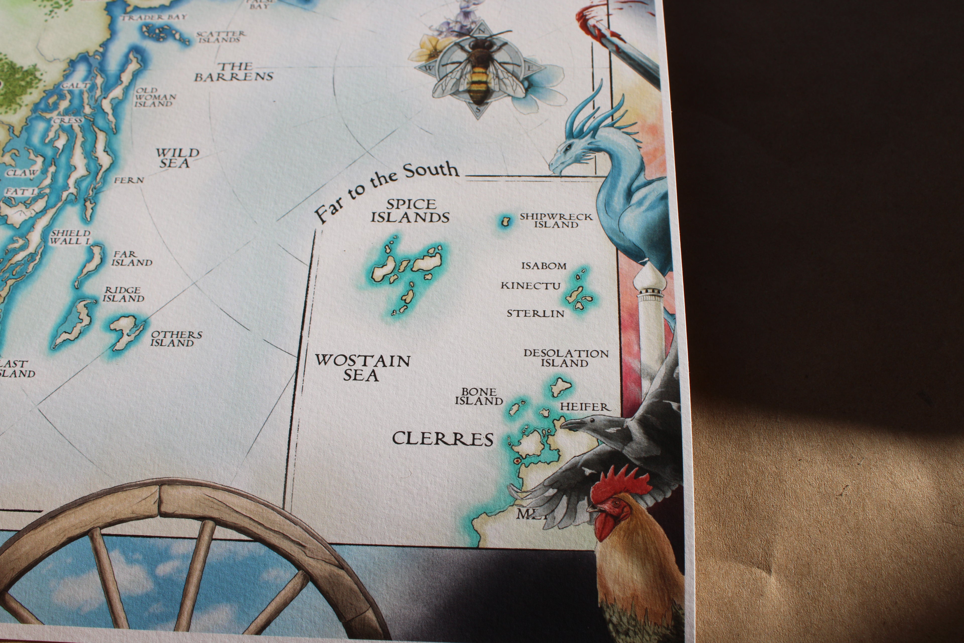 Realm of the Elderlings 11x17" Map