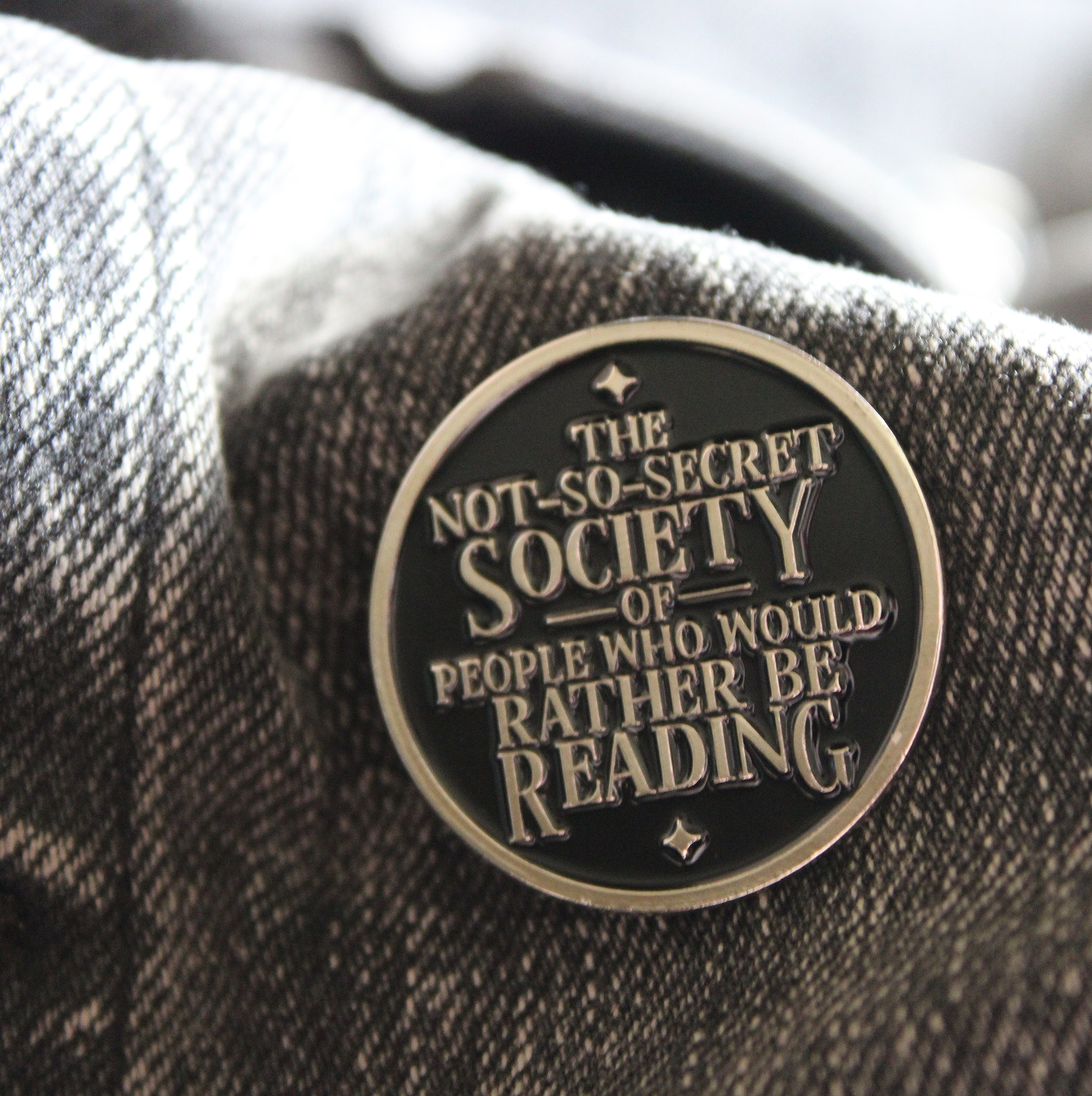 Not So Secret Society Pin