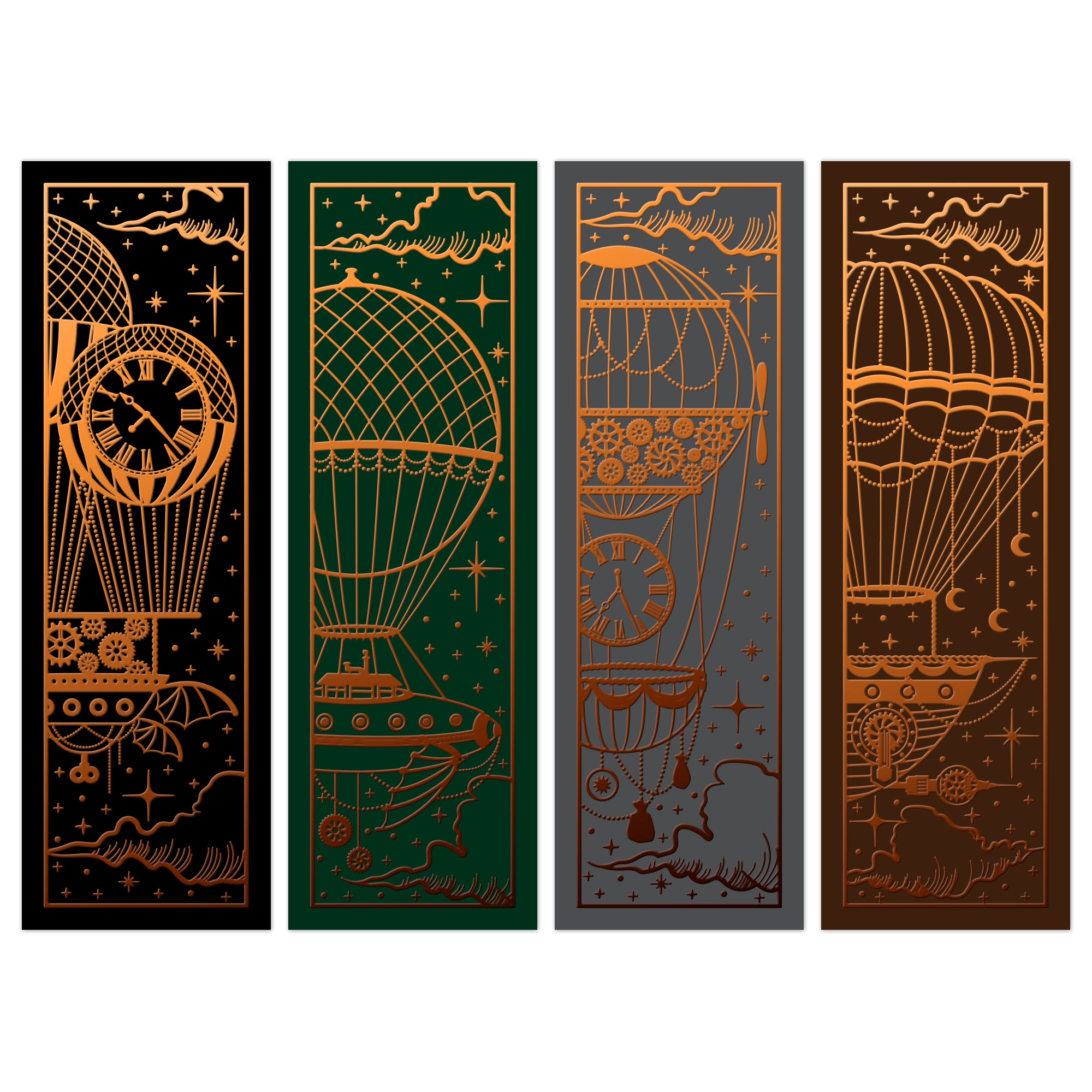 Steampunk Bookmark Set