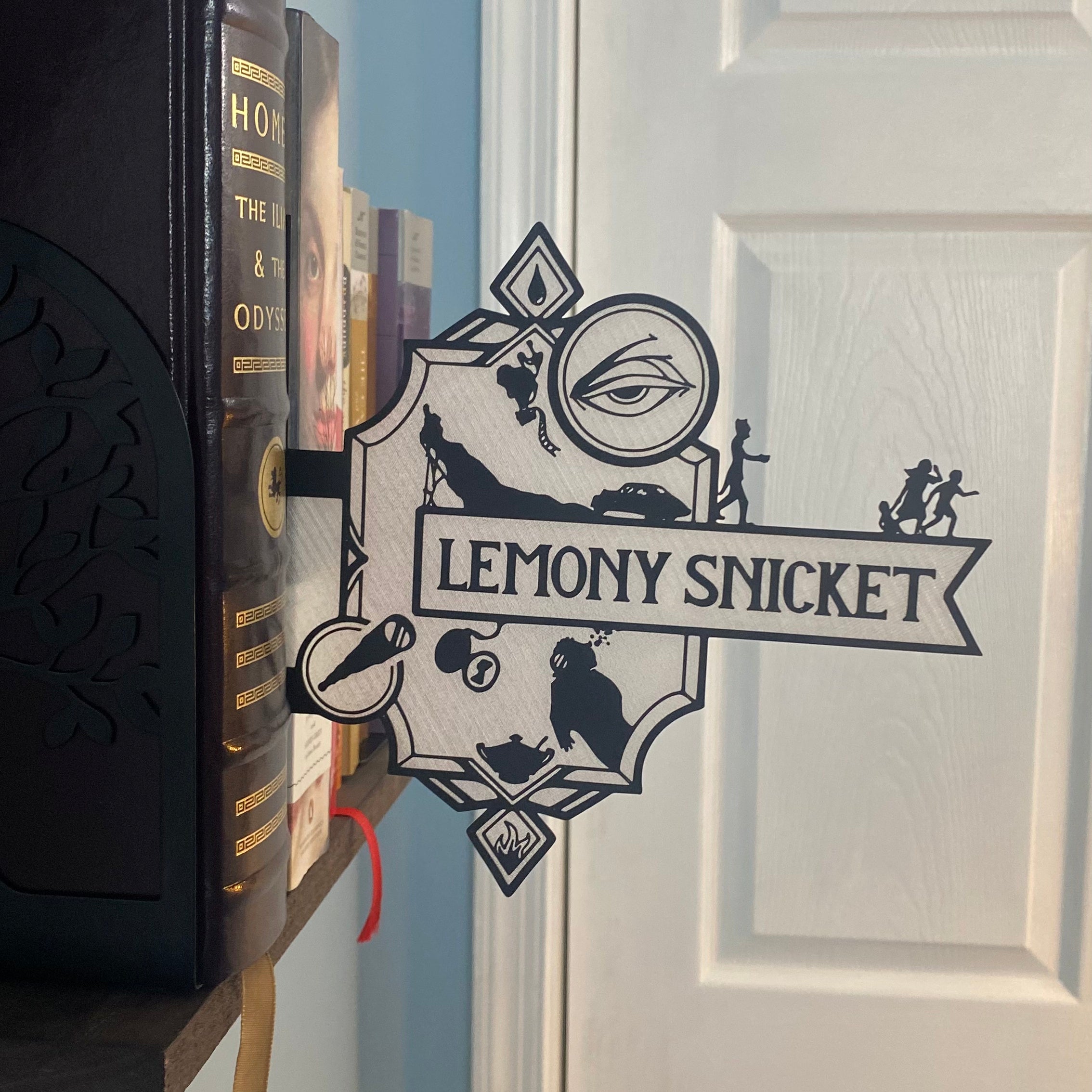 *MTO* Lemony Snicket Author Bookshelf Tab