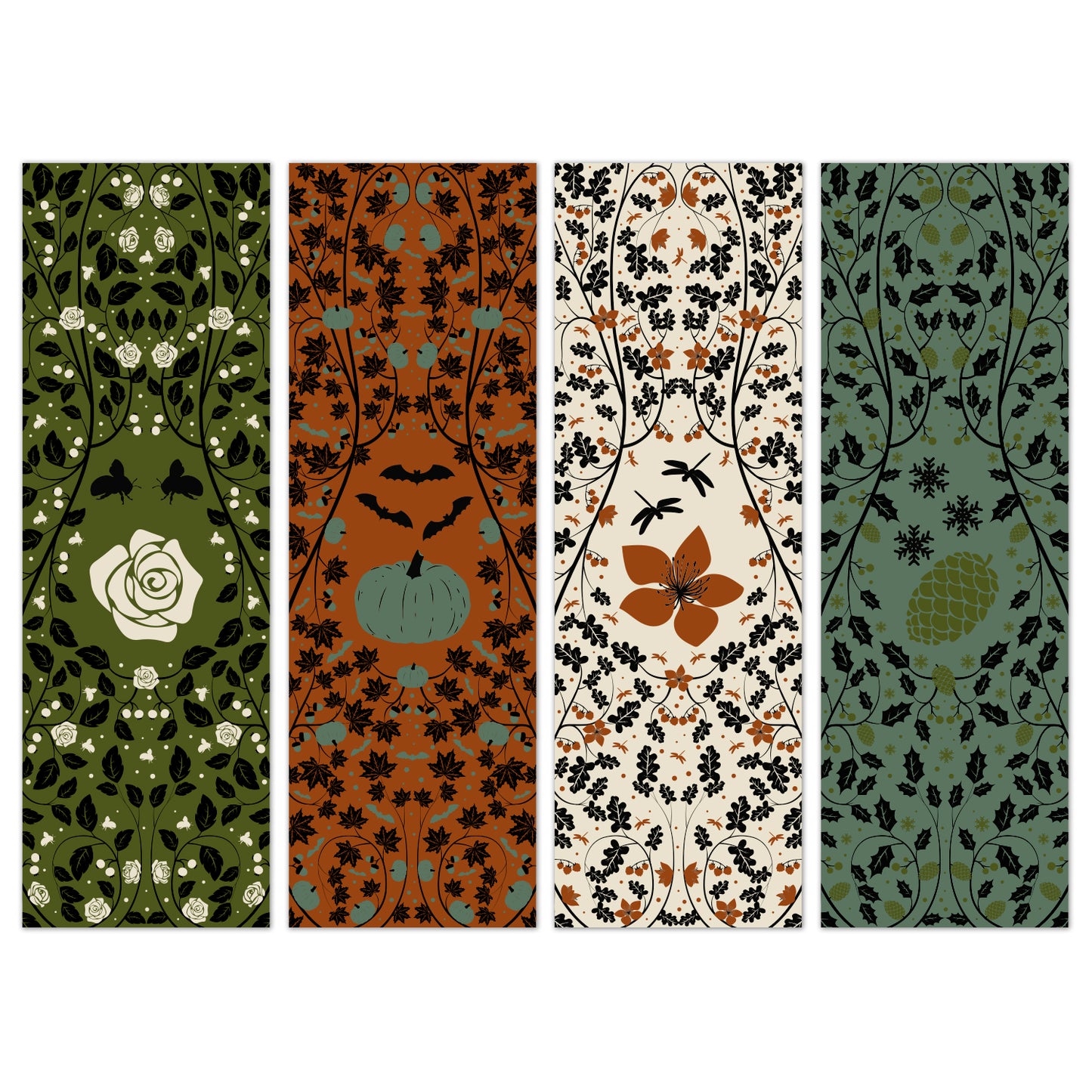 Leaves Bookmark Set